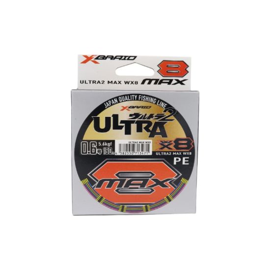 Εικόνα της X-braid Ultra Max WX8 150m 0.6 Pe