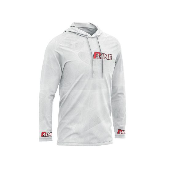 Εικόνα της Μπλούζα UV Pline Hooded Jersey White