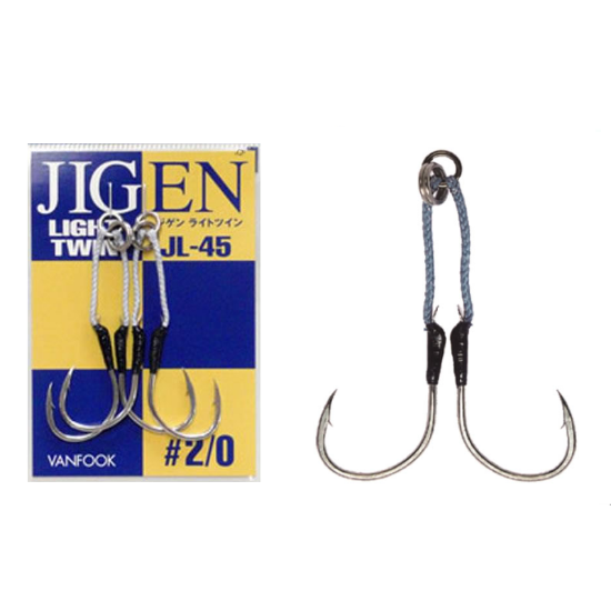 Εικόνα της Assist Hook Vanfook Jigen Light Twin Jl-45