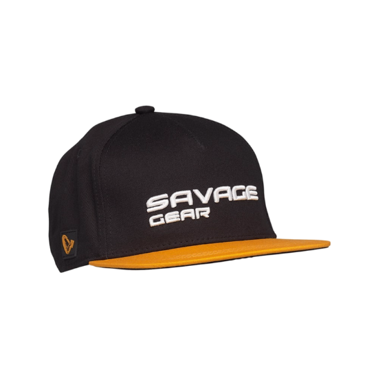Εικόνα της Καπέλο Savage Gear Flat Peak 3d Logo Cap One Size Black Ink