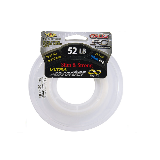 Εικόνα της Πετονιά Fluorocarbon Ygk Absorber 60m