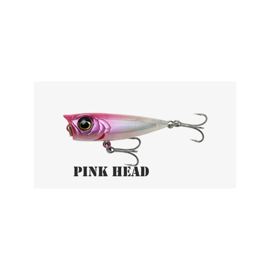 Εικόνα της 3D Minnow Popper 4,3cm 4gr F Pink Head