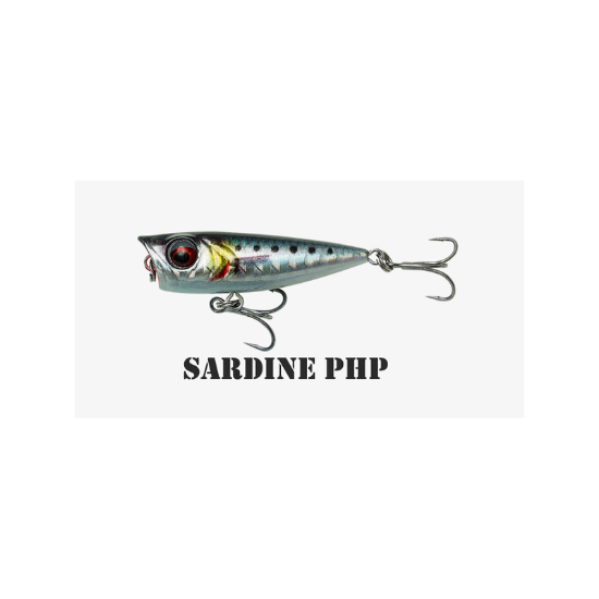 Εικόνα της 3D Minnow Popper 4,3cm 4gr FSardine Php