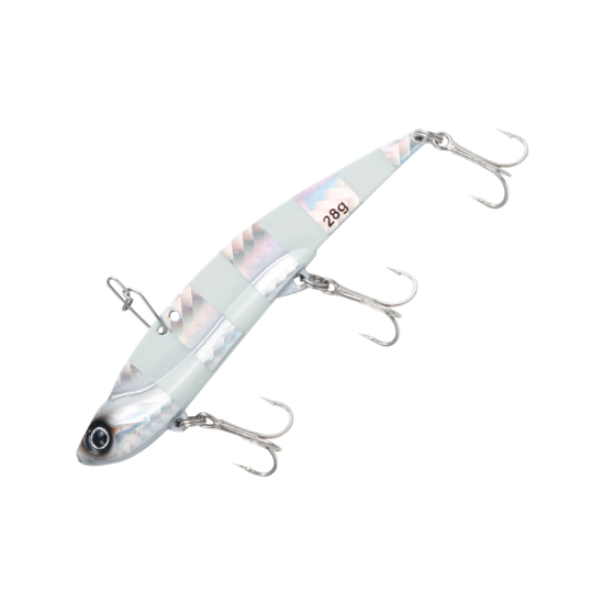 Εικόνα της Metal Vib Long 100 28gr #Zebra Silver