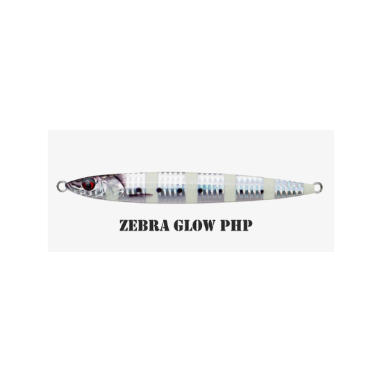 Εικόνα της 3d Slim Jig Minnow 100gr #Zebra Glow Php