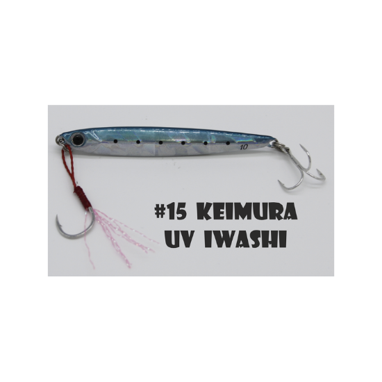 Εικόνα της Jigpara Microjig Slim 15gr #15 Keimura Uv Iwashi
