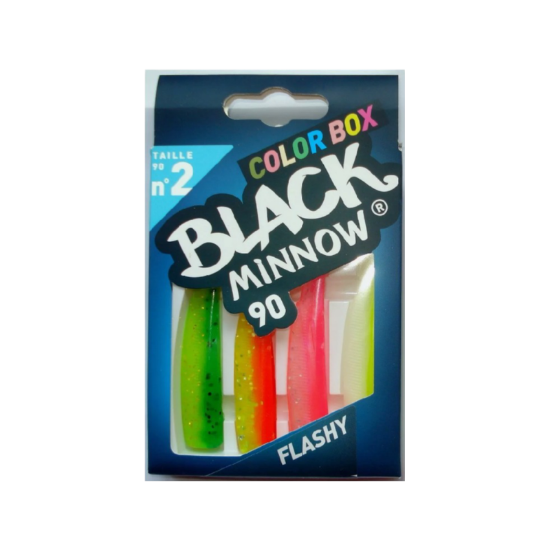 Εικόνα της Σιλικόνη Fiiish Black Minnow Color Box