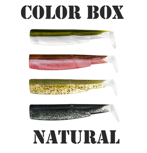 Εικόνα της Black Minnow Color Box Natural BM635