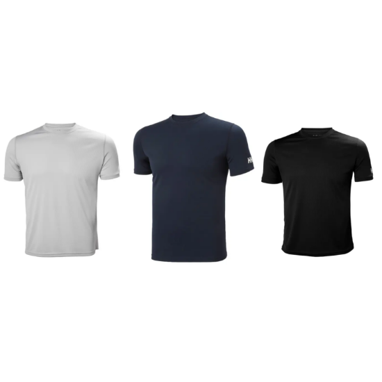 Εικόνα της Μπλουζάκι Uv ProTechtion Helly Hansen Tech T-Shirt Ebony