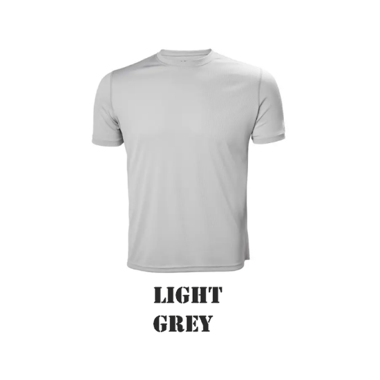 Εικόνα της Μπλουζάκι Uv ProTechtion Helly Hansen Tech T-Shirt Light Grey Medium