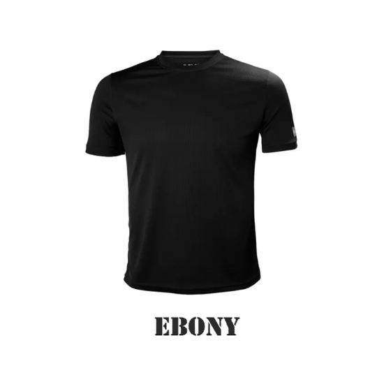 Εικόνα της Μπλουζάκι Uv ProTechtion Helly Hansen Tech T-Shirt Ebony X Large