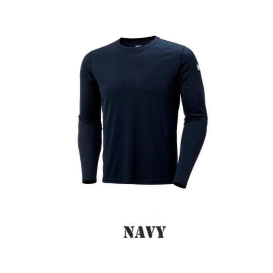 Εικόνα της Μπλουζάκι Μακρυμάνικο Uv ProTechtion Helly Hansen Tech Crew Navy X Large