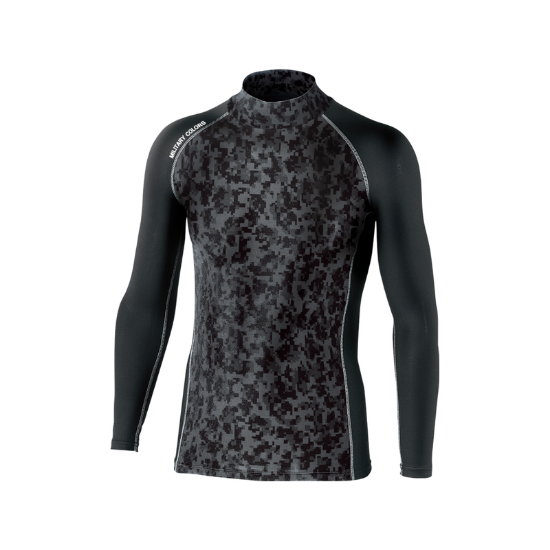 Εικόνα της Ισοθερμικό Μπλουζάκι Daiichiseiko Mc Warm Mover Under Shirt CamouflagexBlack