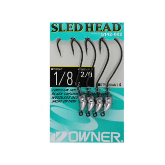 Εικόνα της Sled Head 5142 1/4OZ 2/0