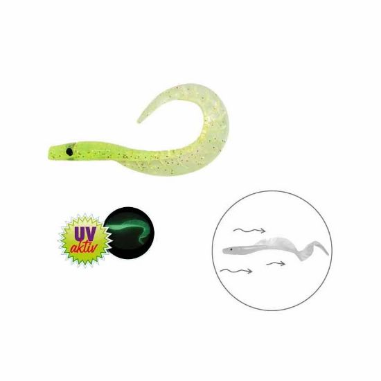 Εικόνα της Trendex Crazy Tail #Chartreuse Glitter 11.5cm