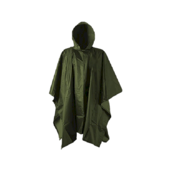 Εικόνα της Alpin Rain Poncho Green