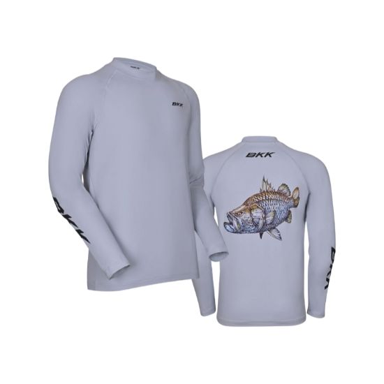 Εικόνα της Long Sleeve Performance Shirt Grey Large