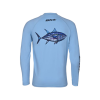 Εικόνα της Long Sleeve Performance Shirt Light Blue XXLarge