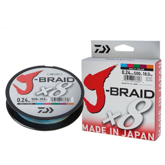 Εικόνα της J-Braid 300mt Multicolor