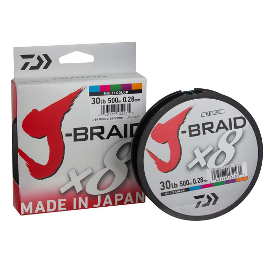 Εικόνα της J-Braid 500mt Multicolor