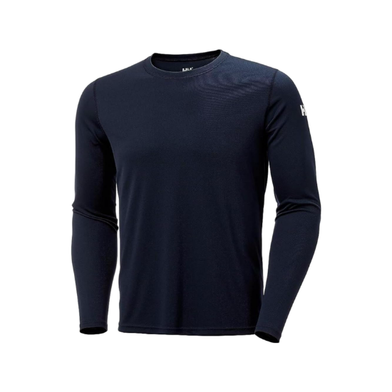 Εικόνα της Μπλουζάκι Μακρυμάνικο Uv ProTechtion Helly Hansen Tech Crew Navy