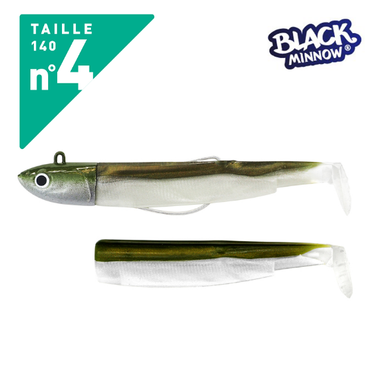 Εικόνα της Σιλικόνη Fiiish Black Minnow Combo No4