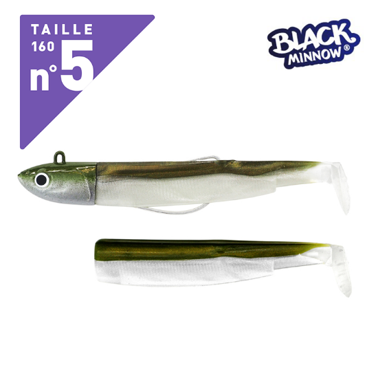 Εικόνα της Σιλικόνη Fiiish Black Minnow Combo No5