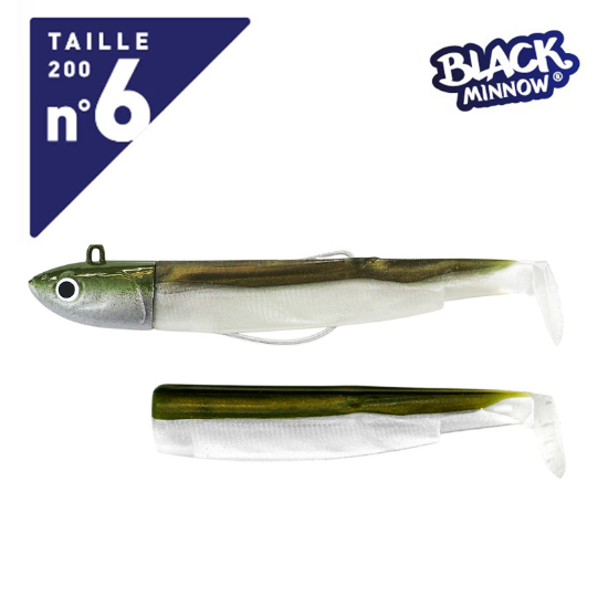 Εικόνα της Σιλικόνη Fiiish Black Minnow Combo No6