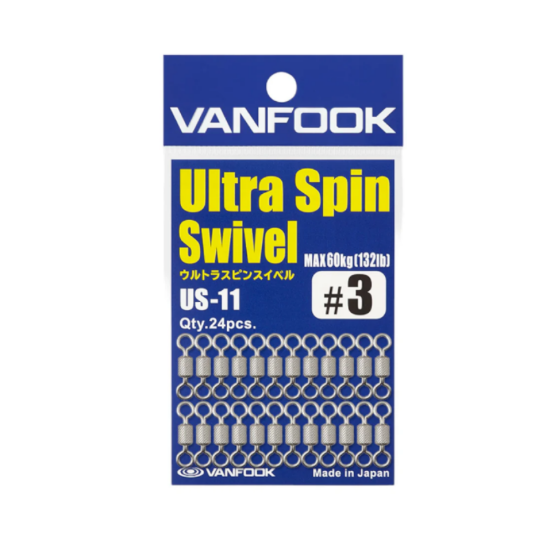 Εικόνα της Στριφτάρια Vanfook Ultra Spin Swivel US-11