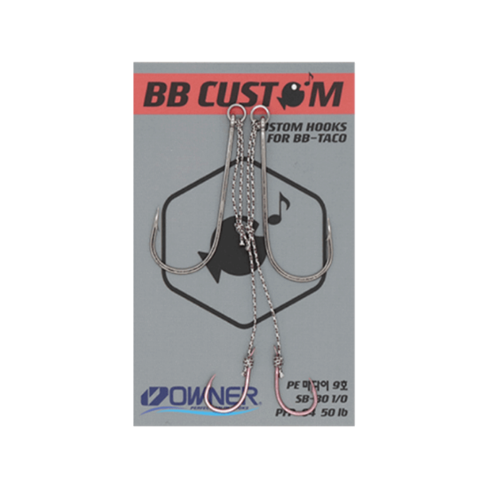 Εικόνα της Αγκίστρια Custom Hooks For Bb-Taco Bb Custom Sb-30 1/0