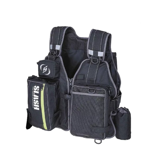 Εικόνα της Γιλέκο Slash Tactical Game Vest II SL-200 Black/Lime