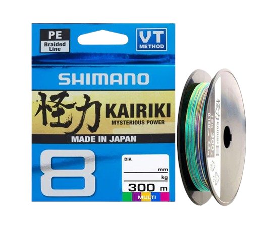 Εικόνα της Νήμα Shimano Kairiki 8+ Multicolor 300m