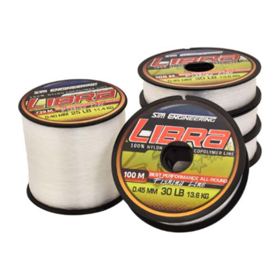 Εικόνα της Πετονιά Nylon Libra 100m 1.20mm