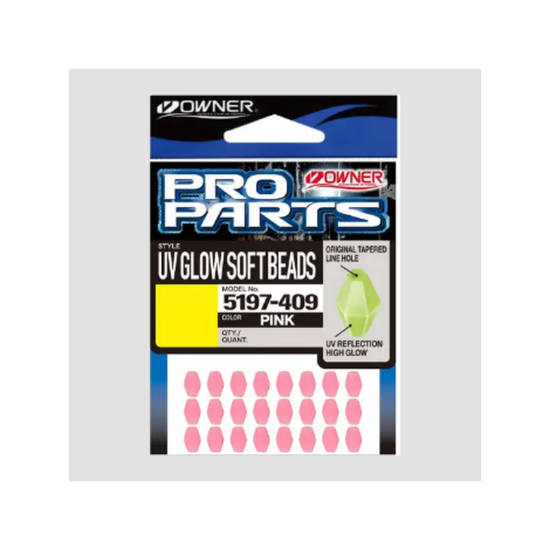 Εικόνα της Xάντρες Owner Soft Glow Beads Red