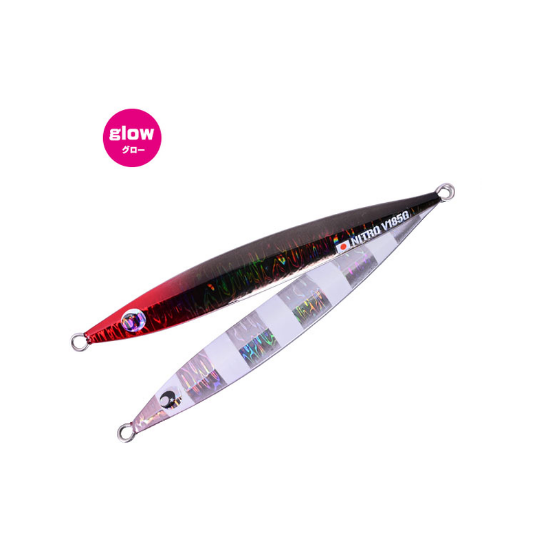 Εικόνα της Nitro Verical 155gr 45.RHBKZL RED HEAD BLACK ZEBRA GLOW