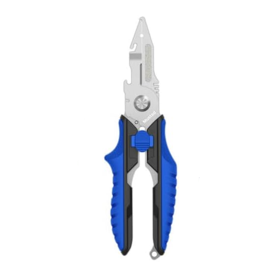 Εικόνα της Πένσα Μustad 7.5" 420 Stainless Steel | Multi Pliers & Scissors Blue