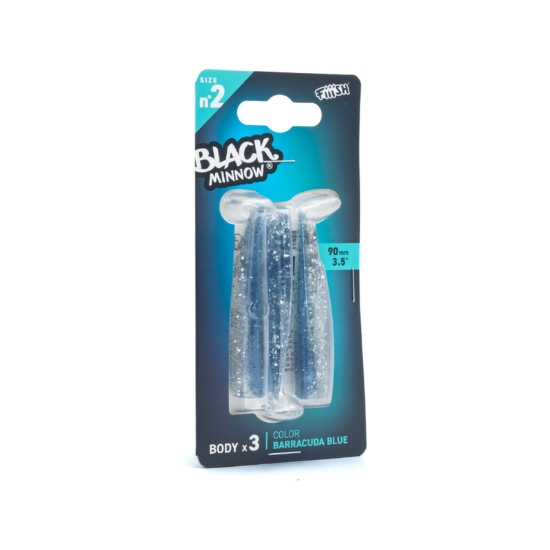 Εικόνα της Black Eel Σώματα No3 Barracuda Blue