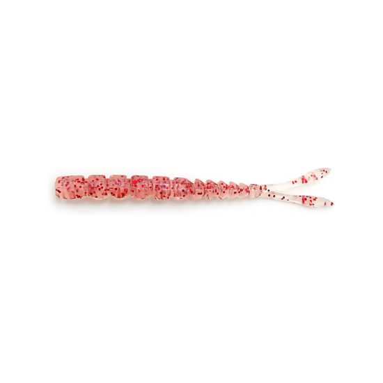 Εικόνα της Aji Worm Pilo-Pilo 2" Clear Red Glitter #003