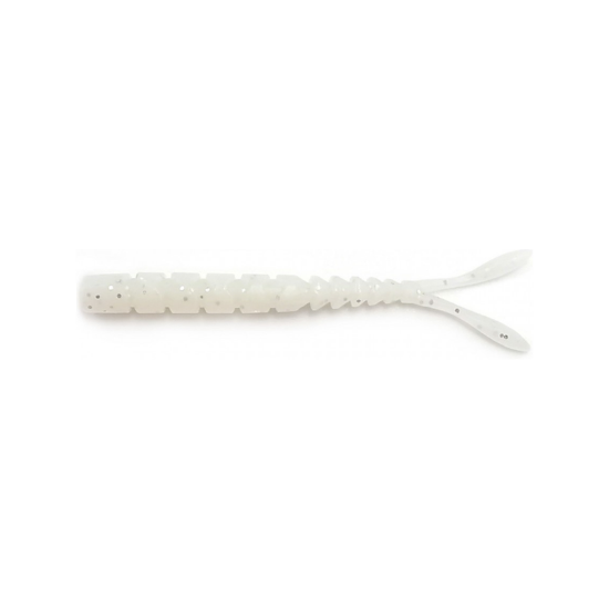 Εικόνα της Aji Worm Pilo-Pilo 2" White Glow Glitter #007
