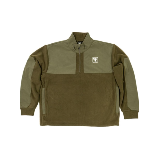 Εικόνα της Double Face Fleece P/O Olive XXL