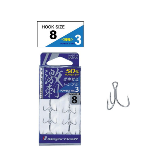 Εικόνα της Σαλαγκιά Major Craft Gekisasu Τreble X3