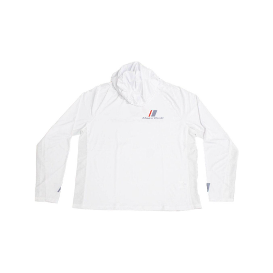 Εικόνα της Μπλούζα Major Craft Sun Protection Hoodie UV White