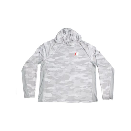 Εικόνα της Μπλούζα Major Craft Sun Protection Hoodie UV Light Grey